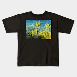 Dramatic Forsythia Kids T-Shirt